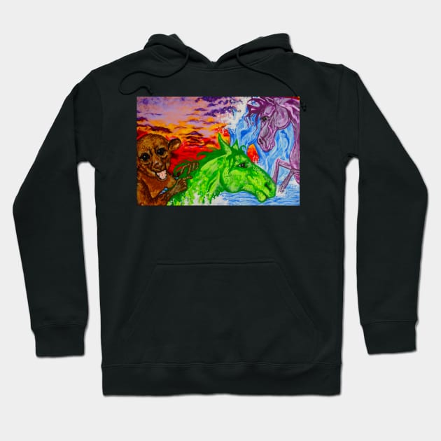 Dreaming Hoodie by Jacob Wayne Bryner 